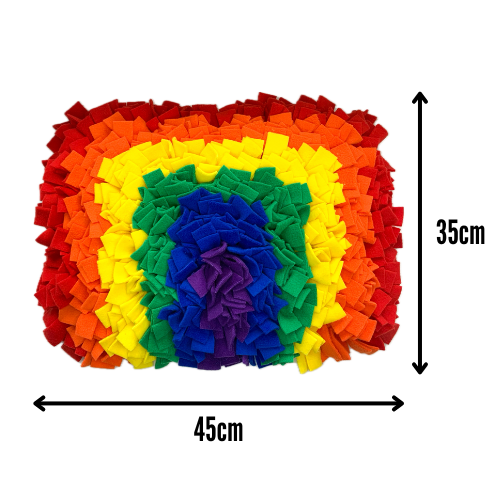 Rainbow Snuffle Mat - CanineCraftsUK