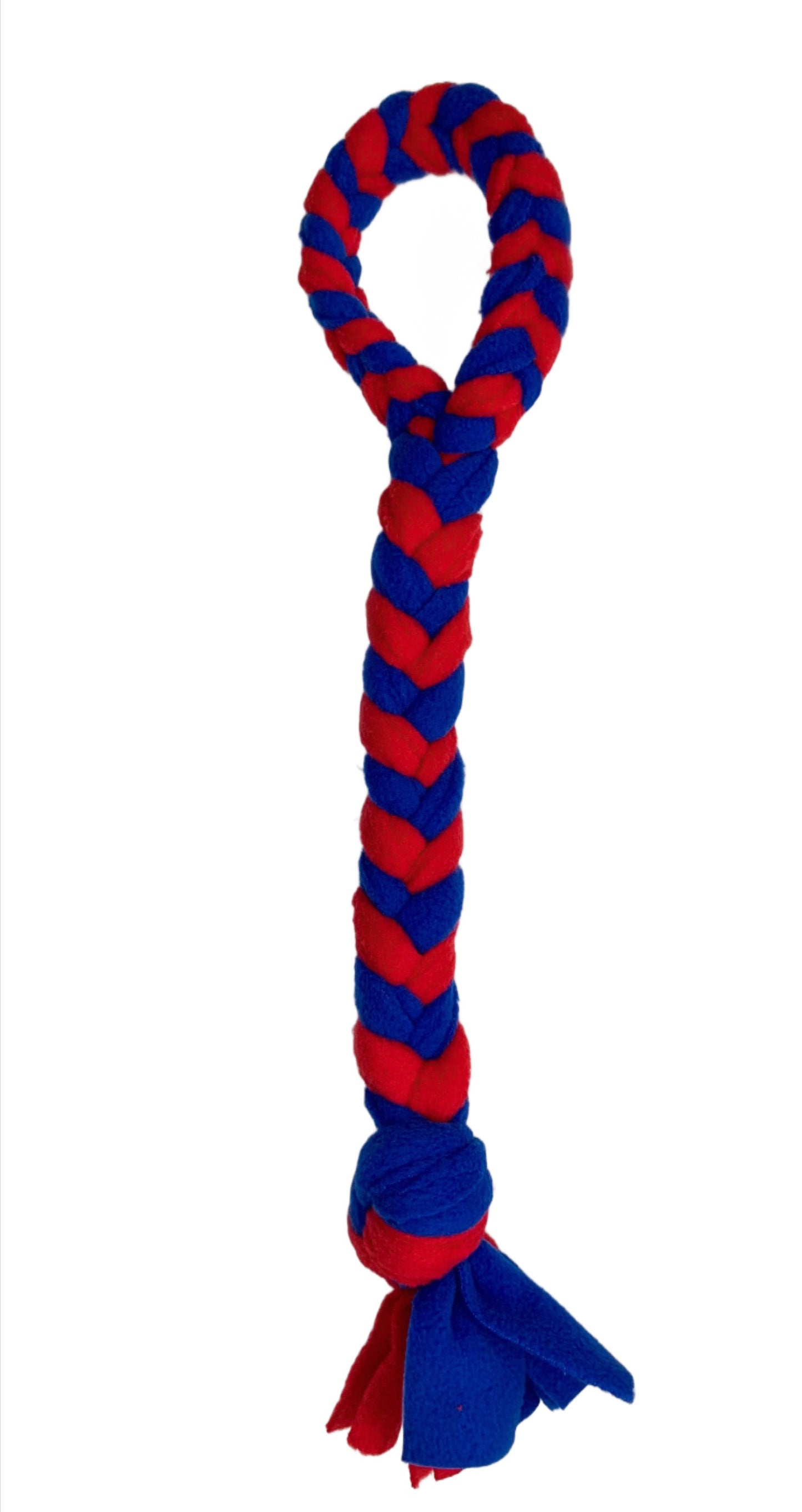 Plaited Loop Tug Toy - CanineCraftsUK