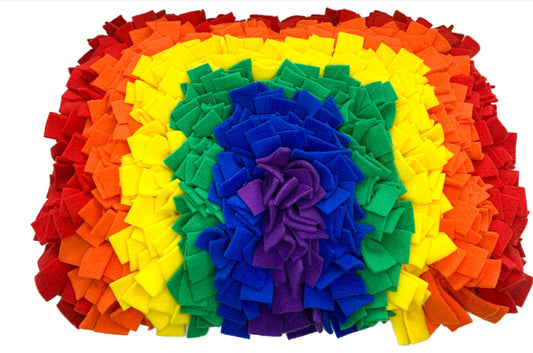 Rainbow Snuffle Mat - CanineCraftsUK