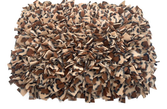 Leopard Print Snuffle Mat - CanineCraftsUK