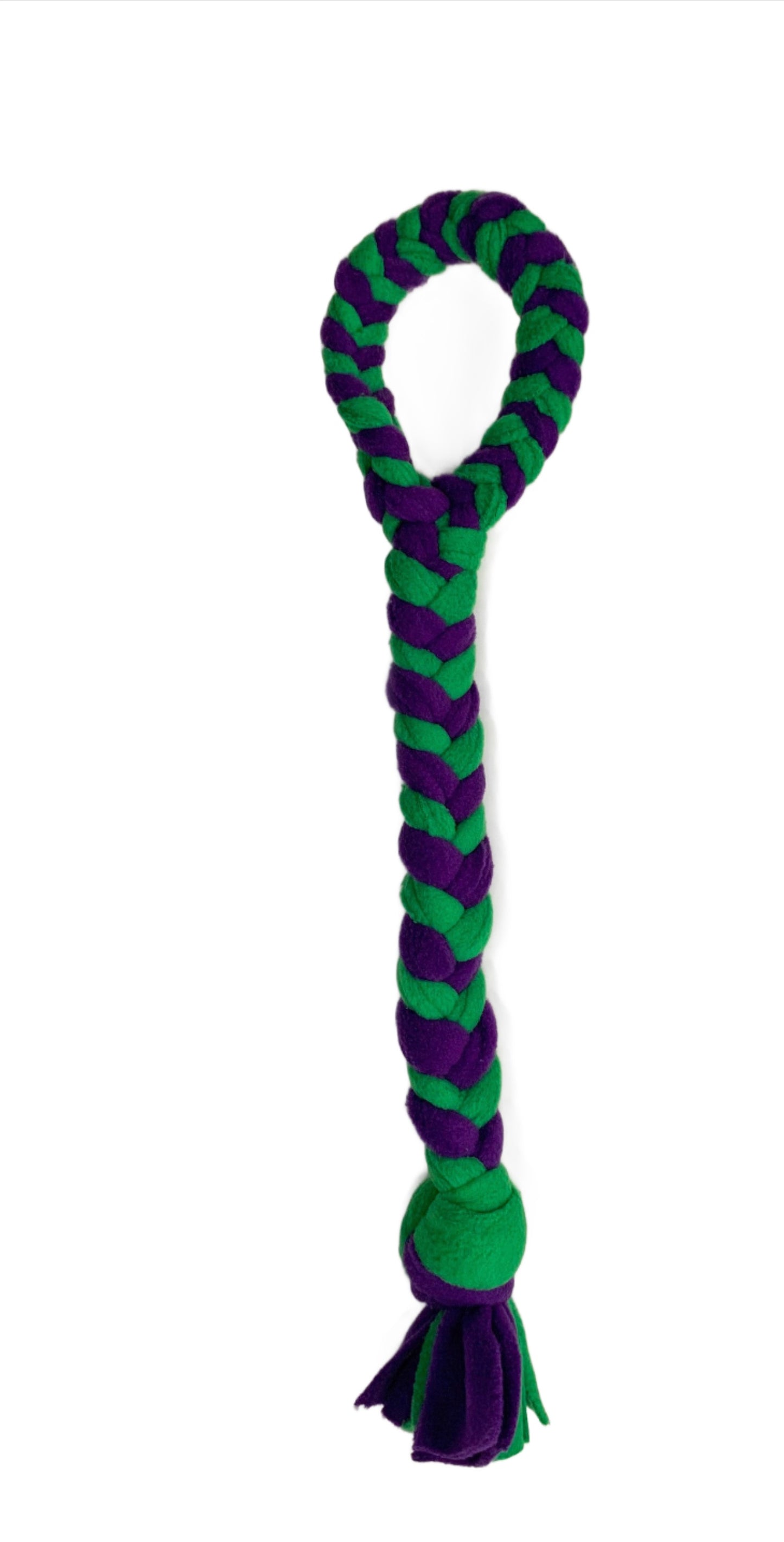 Plaited Loop Tug Toy - CanineCraftsUK