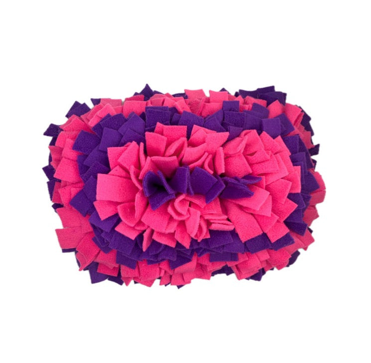 Snuffle mat for small dogs and rabbits