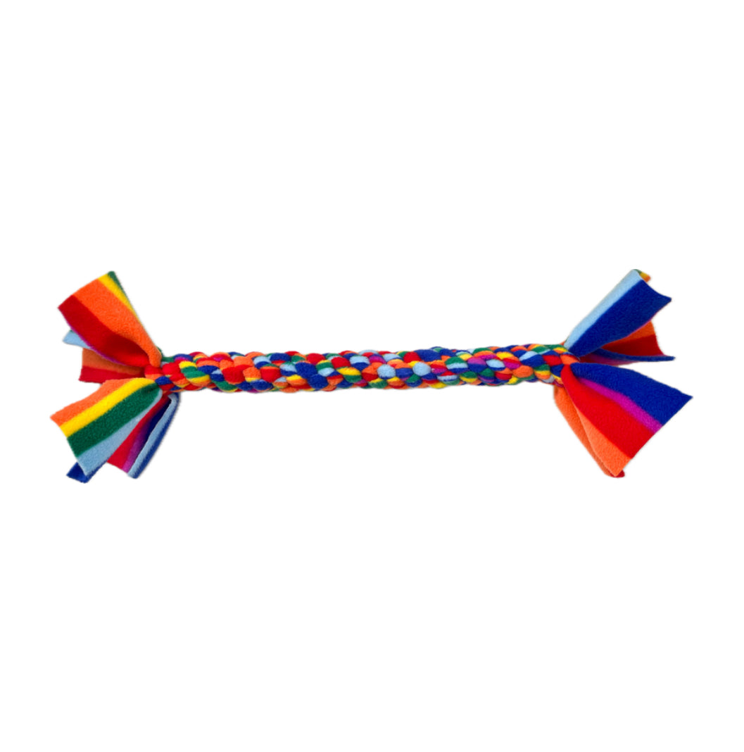 Multicoloured tug toy