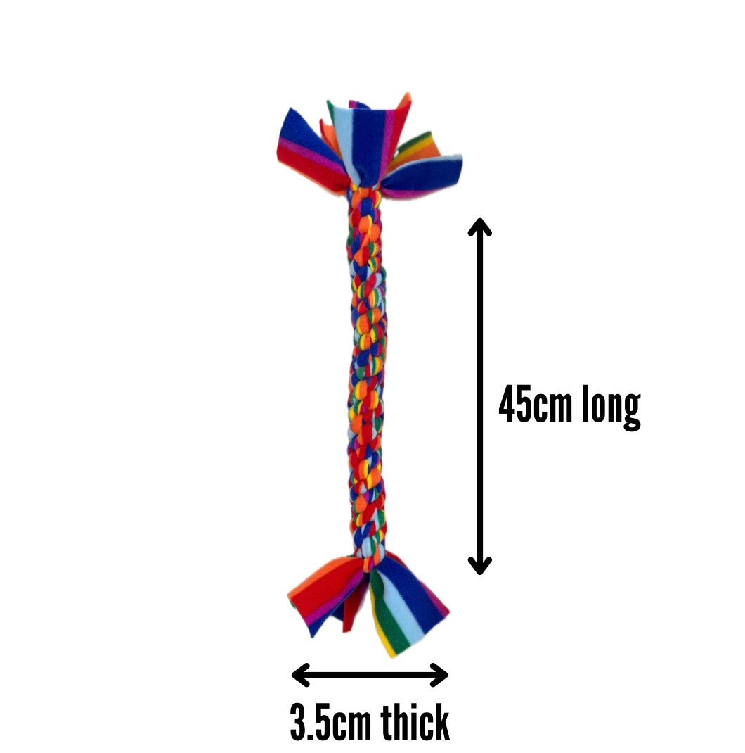 XL Rainbow Toy - CanineCraftsUK