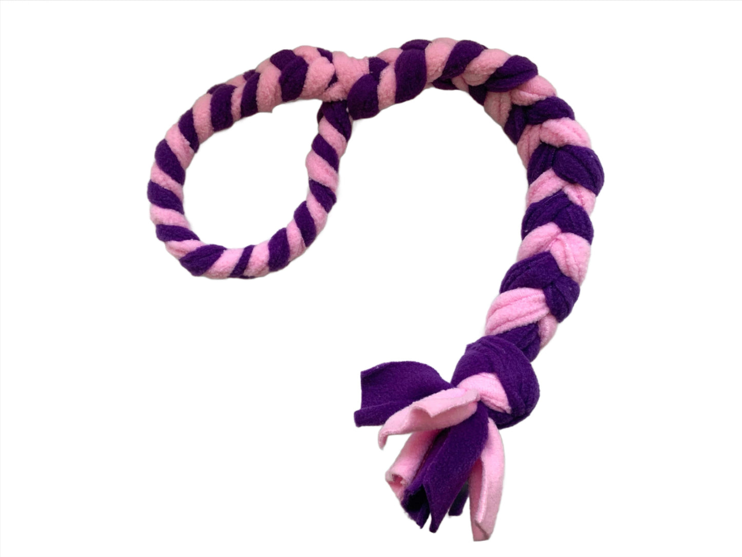 Plaited Loop Tug Toy - CanineCraftsUK