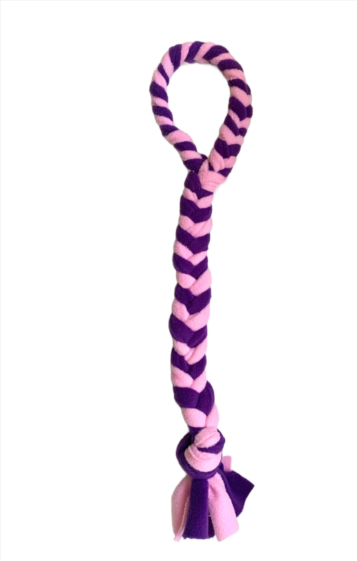 Plaited Loop Tug Toy - CanineCraftsUK