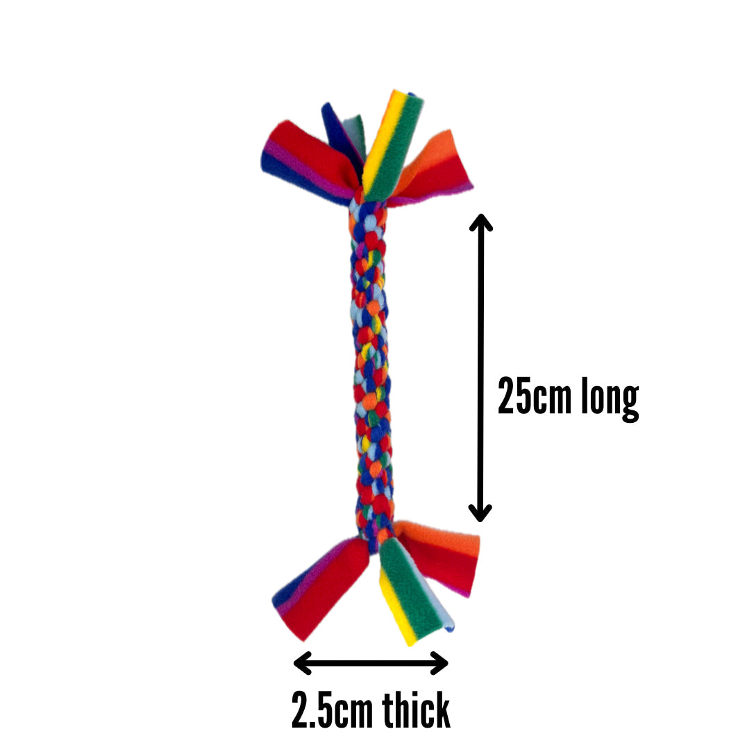 Medium Rainbow Toy - CanineCraftsUK