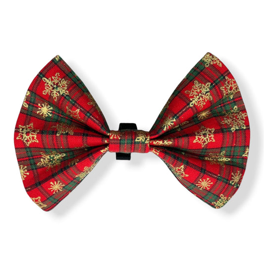dog christmas bow tie
