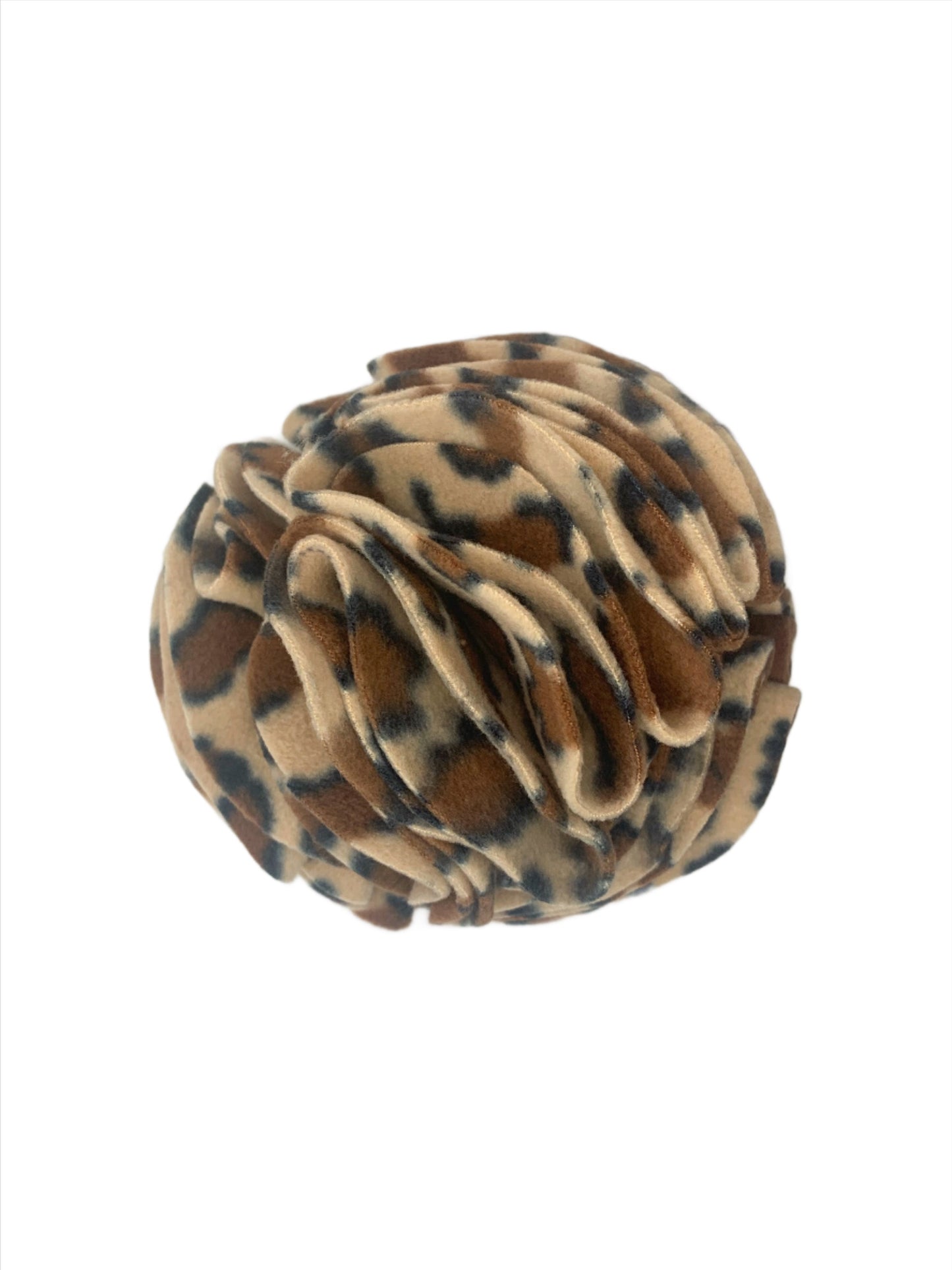 Medium Snuffle Ball - Leopard Print - CanineCraftsUK