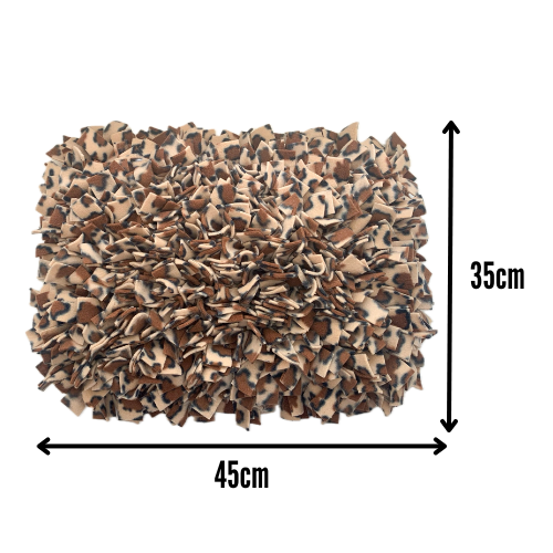 Leopard Print Snuffle Mat - CanineCraftsUK