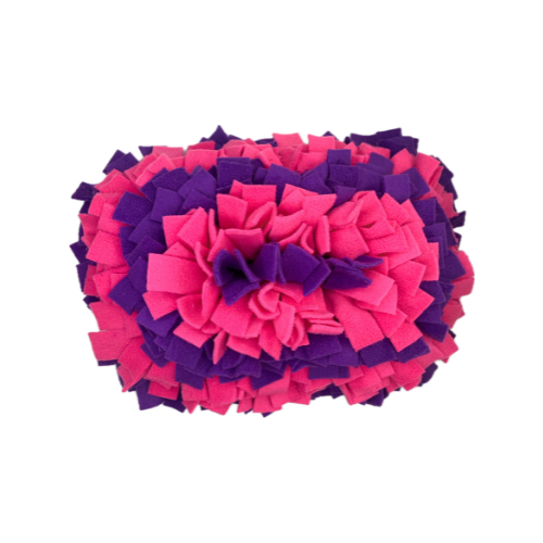 Pink and purple small snuffle mat