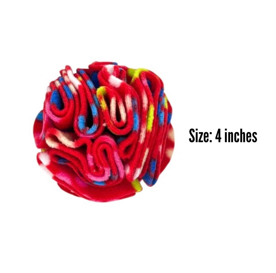 small snuffle ball, size: 4 inches