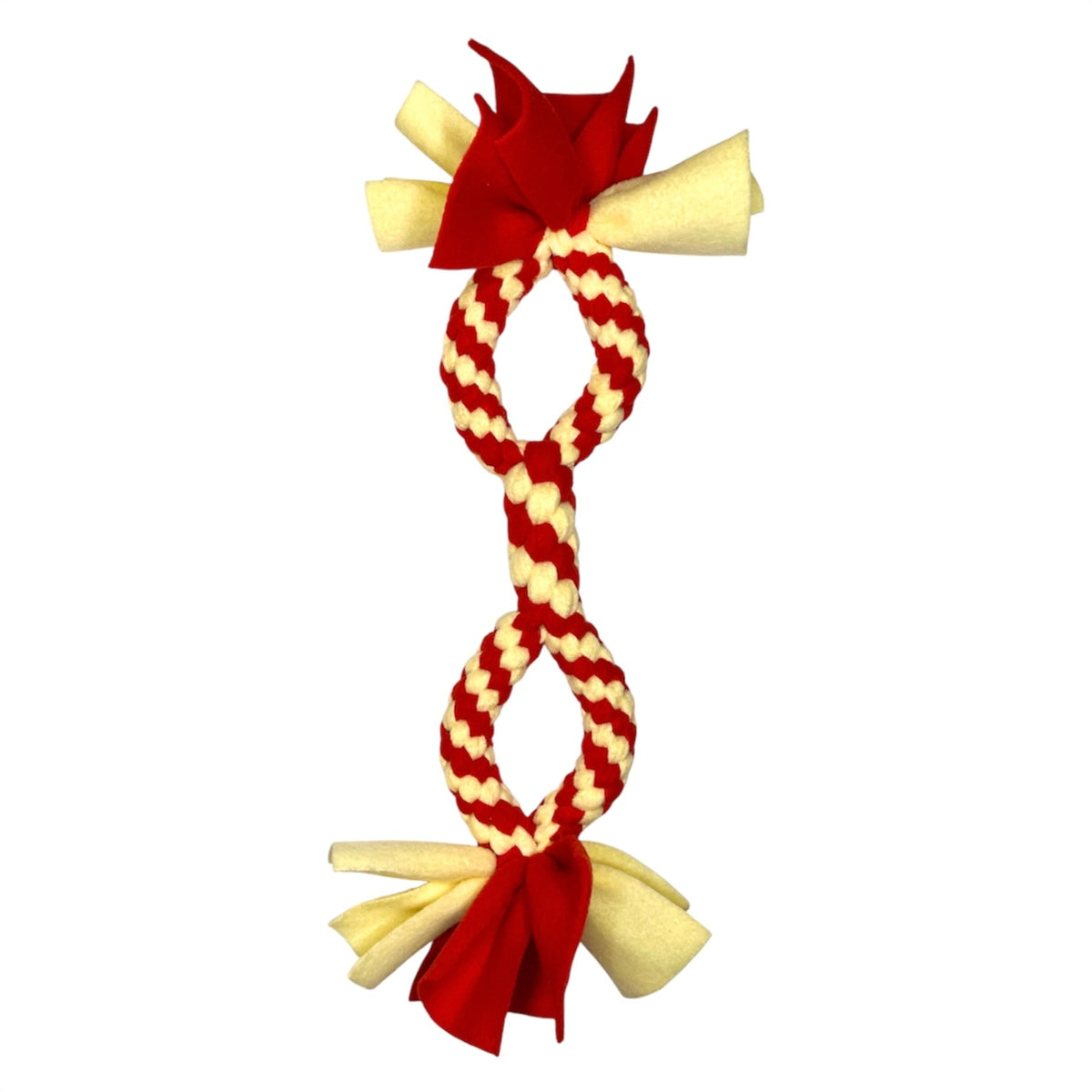 dog tug toy with handle