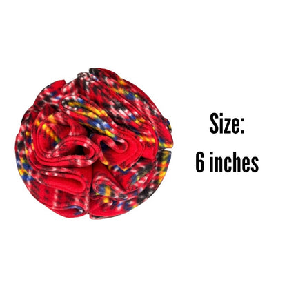 Tartan snuffle ball