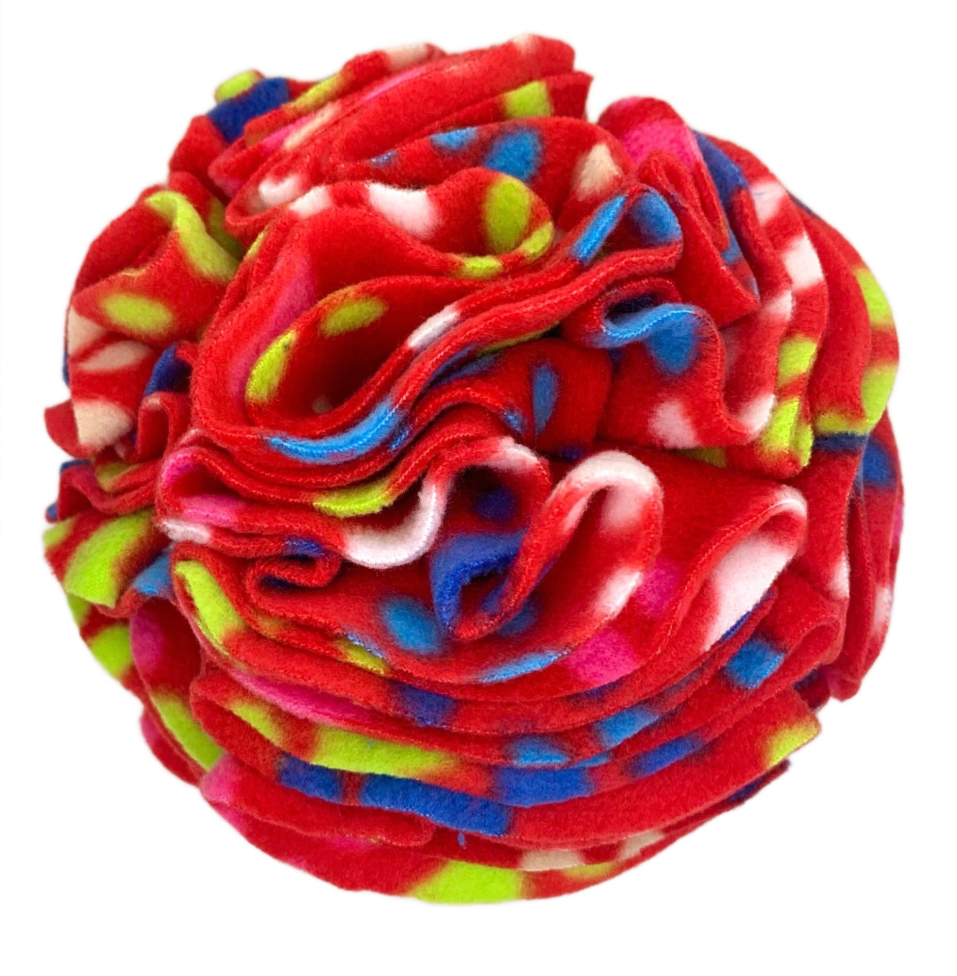 Snuffle ball enrichment for dogs