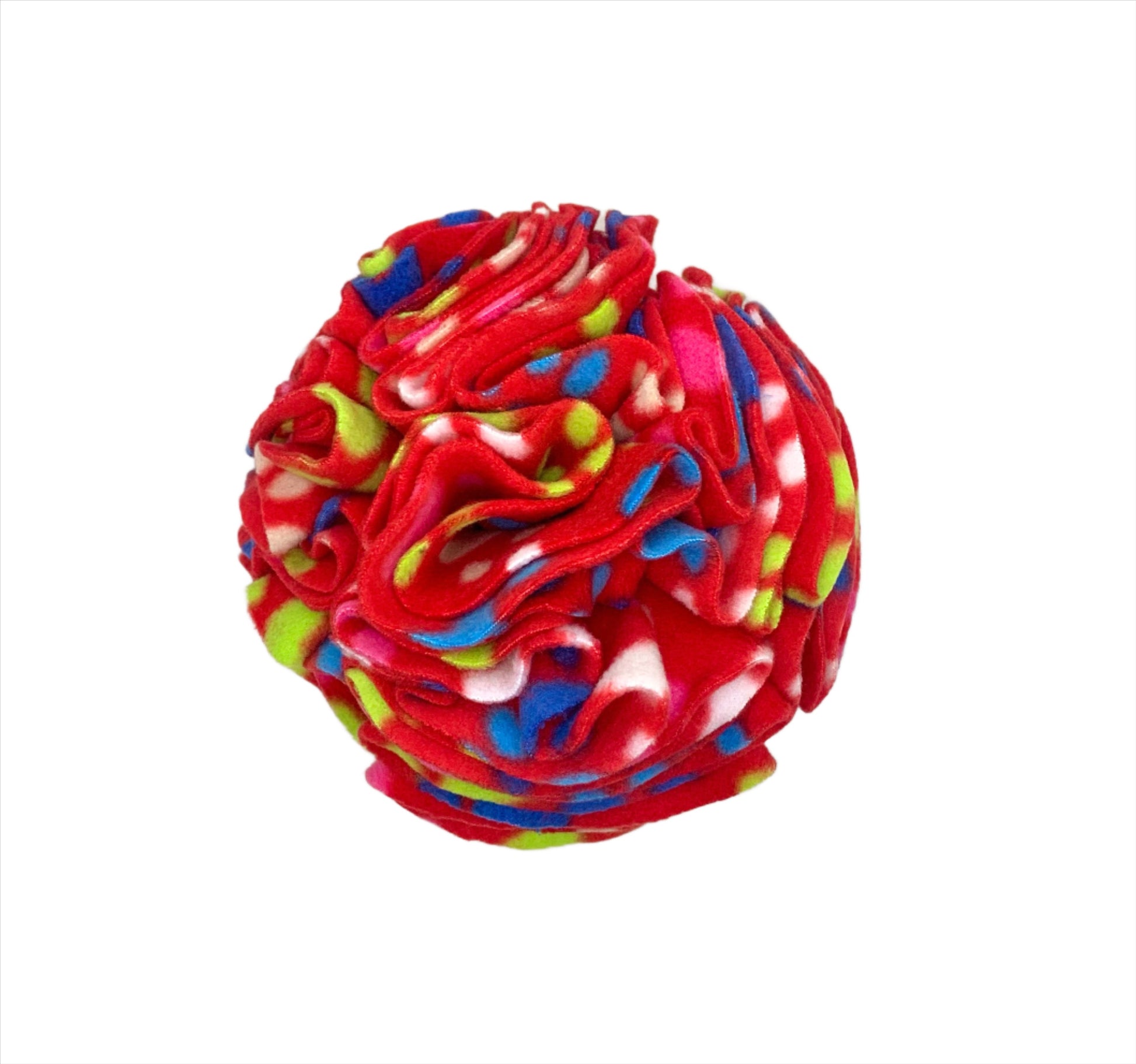 Medium Snuffle Ball - Multicoloured Paws - CanineCraftsUK
