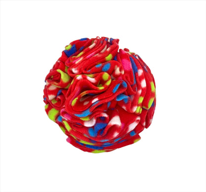 Medium Snuffle Ball - Multicoloured Paws - CanineCraftsUK