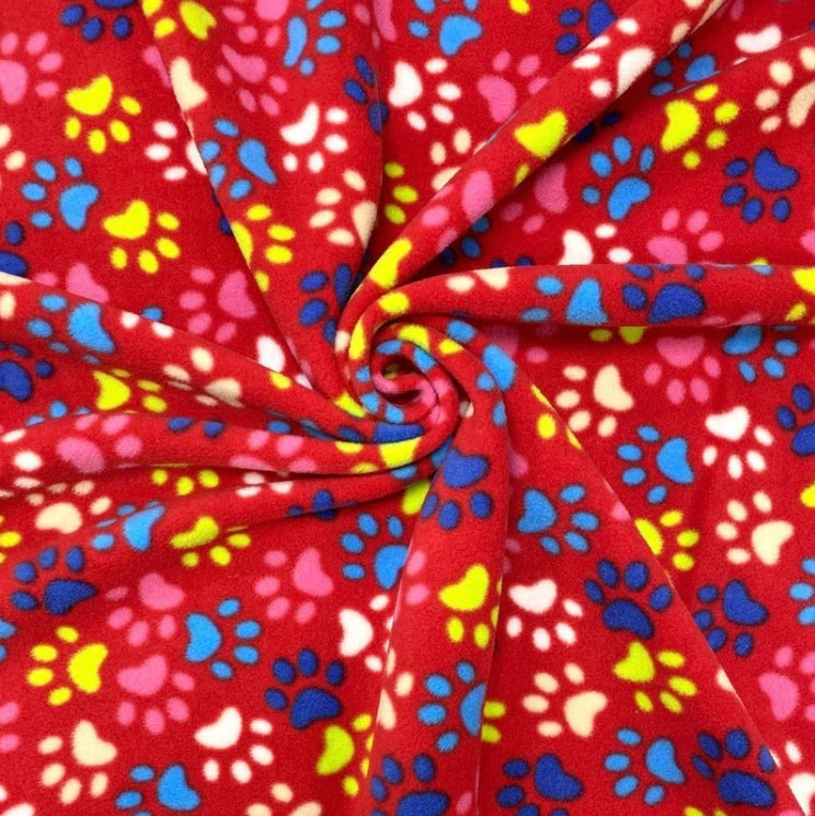 Medium Snuffle Ball - Multicoloured Paws - CanineCraftsUK