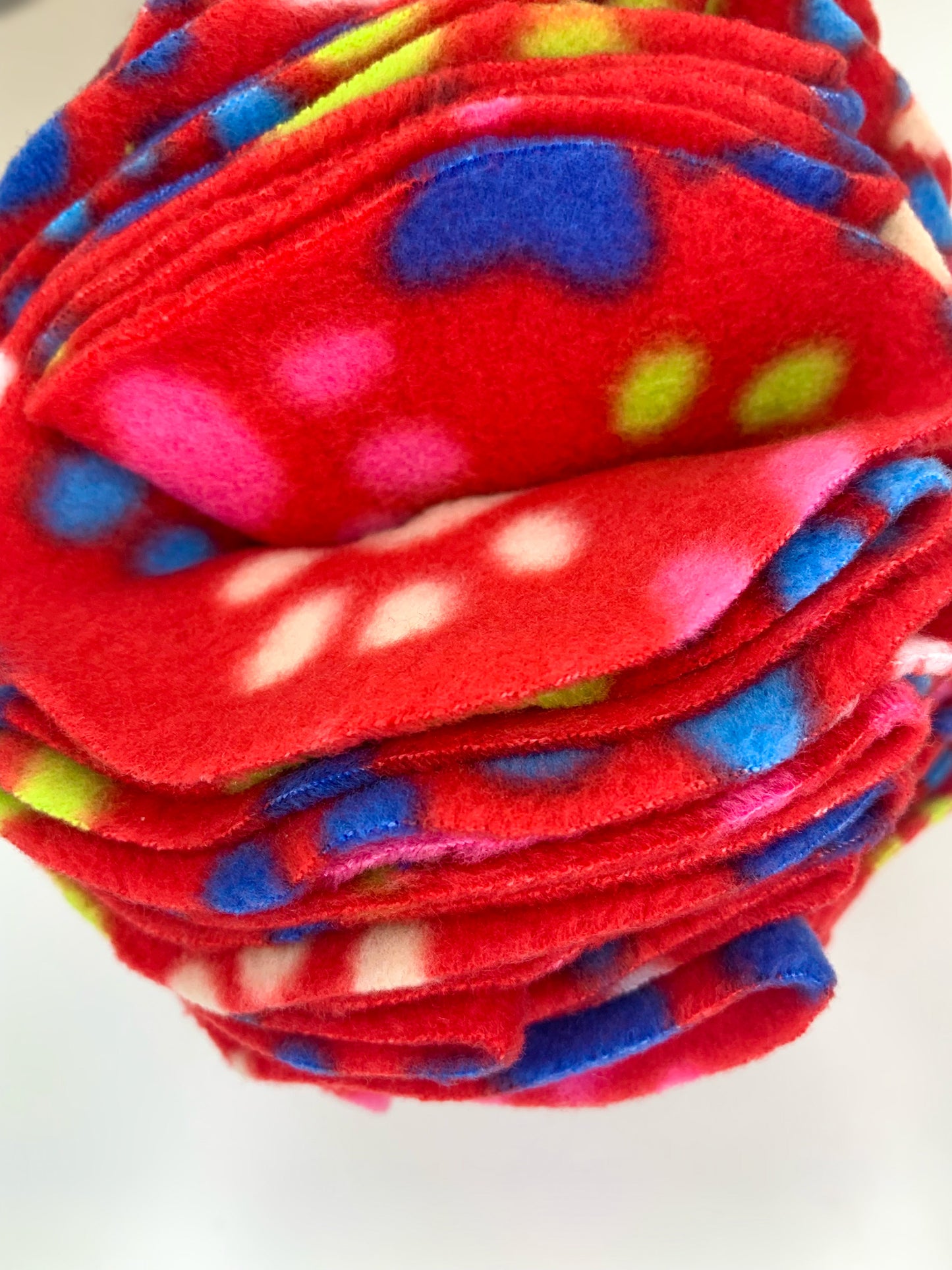 Medium Snuffle Ball - Multicoloured Paws - CanineCraftsUK